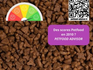 Un autre score Petfood publié en 2010
